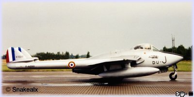 De Havilland DH-100 Vampire / SNCASE Mistral 