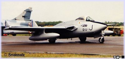  De Havilland DH-100 Vampire / SNCASE Mistral 